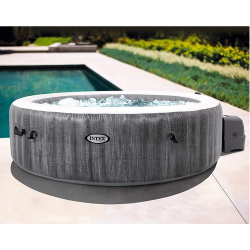 INTEX 	PURESPA GREYWOOD DELUXE SET