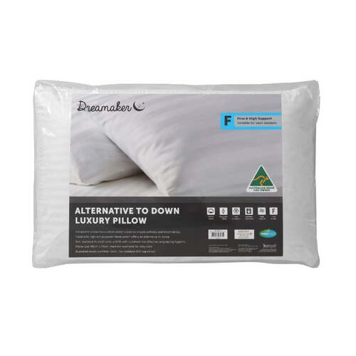 Dreamaker Alternative to Down Pillow Firm