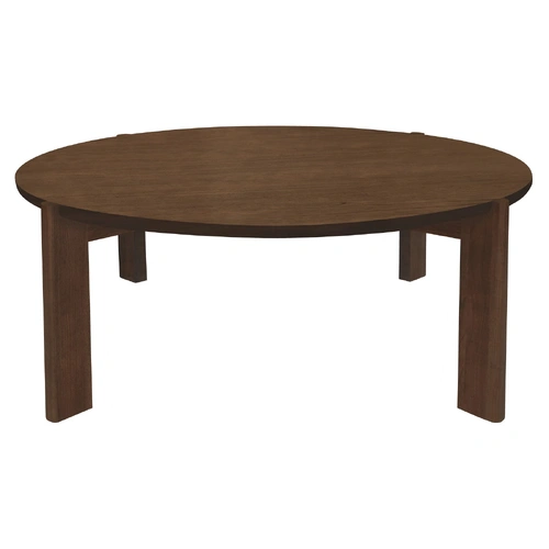 Adelle Round Coffee Table (Walnut)