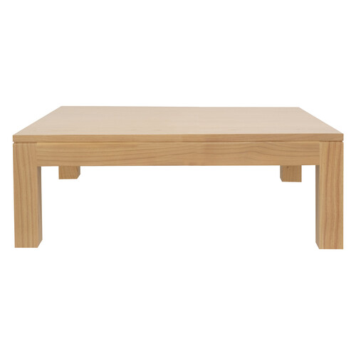 Amsterdam Solid Mindi Timber Coffee Table (Natural)