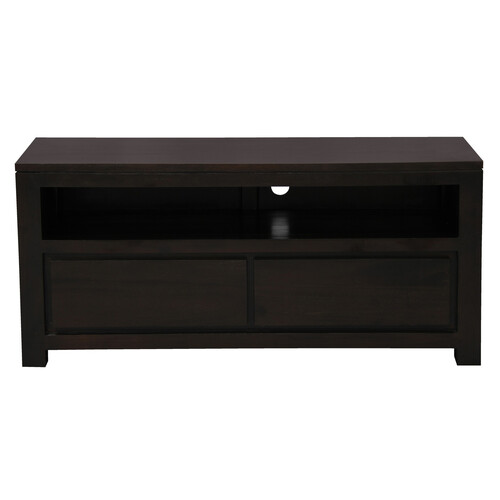 Amsterdam 2 Drawer Entertainment Unit (Chocolate)