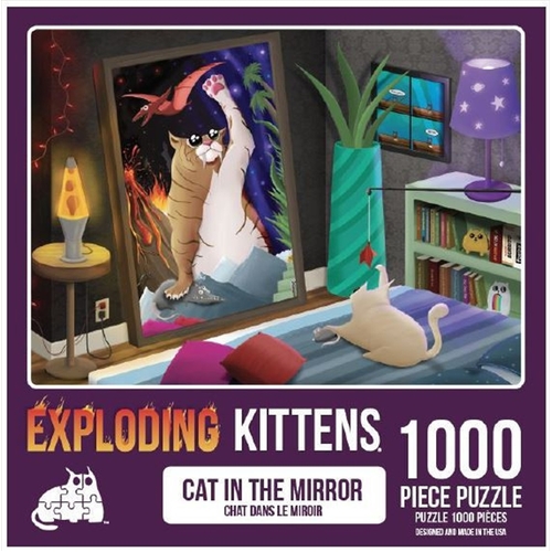 Cats In The Mirror 1000 Piece Puzzle