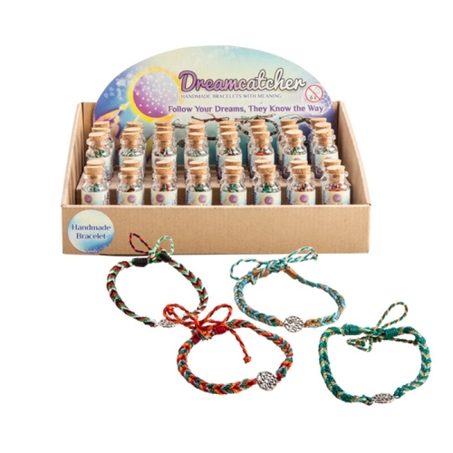 Dreamcatcher Bracelet in a Bottle (SENT AT RANDOM)