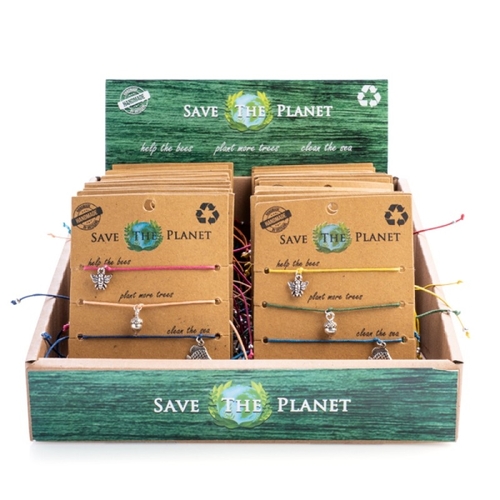 Save Our Planet Charm Bracelet Set  (SENT AT RANDOM)
