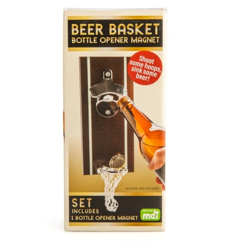 Magnetic Beer Basket Bottle Opener