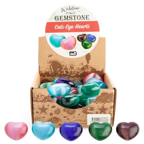 Gemstone Cats-Eye Hearts (SENT AT RANDOM)