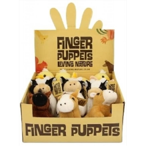 Farm Finger Puppets 10cm (SENT AT RANDOM)