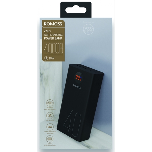 Romoss Power Bank Zeus PEA40 40,000 mAh Fast Charging