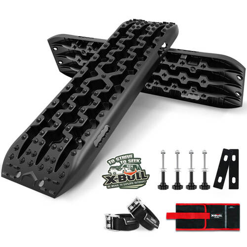 Recovery tracks Sand tracks KIT Carry bag mounting pin Sand/Snow/Mud 10T 4WD-black Gen3.0