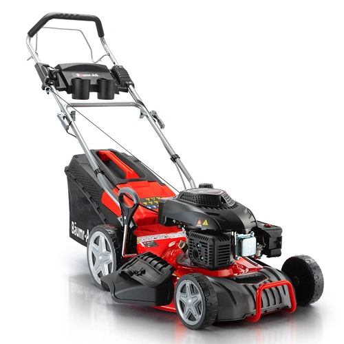 Lawn Mower 18 220cc Petrol Self-Propelled Push Lawn Mower 4-Stroke