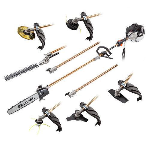 Pole Chainsaw Brush Cutter Whipper Snipper Hedge Trimmer Saw Multi Tool