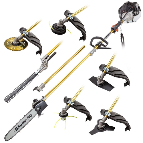 Baumr-AG Pole Chainsaw Brush Cutter Whipper Snipper Hedge Trimmer Saw Multi Tool
