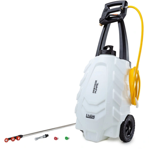 30L Garden Weed Sprayer Cordless Electric Battery Portable Trolley Watering Farm Spraying