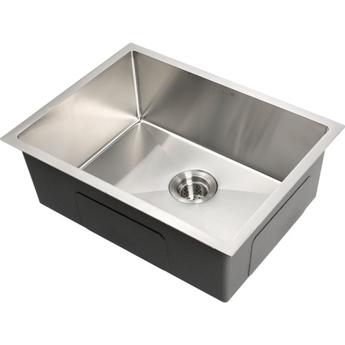 Kitchen Stainless Steel Sink 440mm x 340mm with Nano Coating (Silver Black) AMR-KS-103-LH