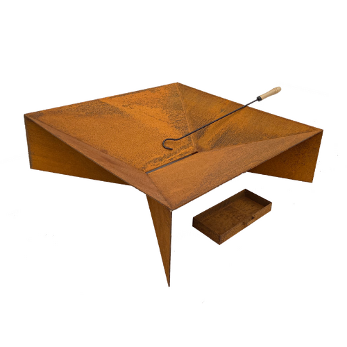 Firepit with Ash Tray with 0.11 Mild Steel"
