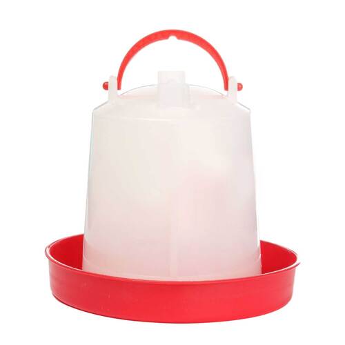 1L Automatic Chicken Drinker - Poultry Chook Hen Waterer Water Dispenser Bucket

