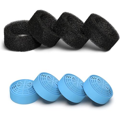 8 x Pet Dog Cat Fountain Filter Replacement Activated Carbon Exchange Filtration System Automatic Water Dispenser Compatible