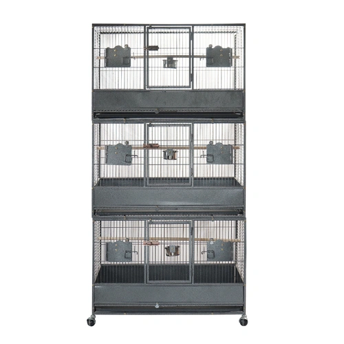 187cm XL Triple Stackers Breeding Bird Parrot Cage Cockatoos Aviary