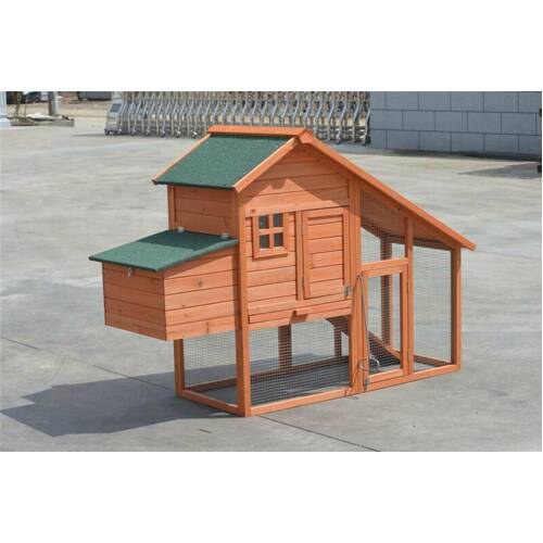 Large Chicken Coop Rabbit Hutch Ferret Cage Hen Chook Cat Kitten House