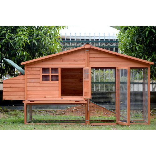 XL Chicken Coop Rabbit Guinea Pig Hutch Ferret Hen House