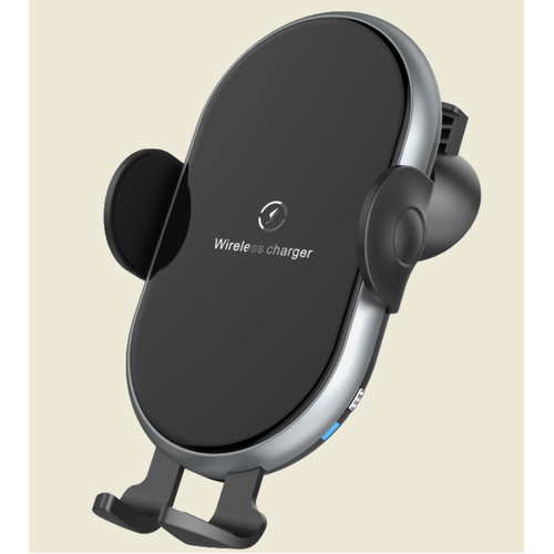 C366: Automatic Clamping Wireless Car Charger,with backlight