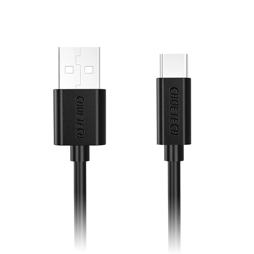 AC0001 USB-A to USB-C Charge & Sync Cable 0.5M Black