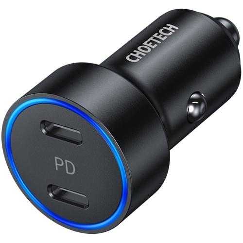 C0054 2-Port 40W USB-C Car Charger Adapter