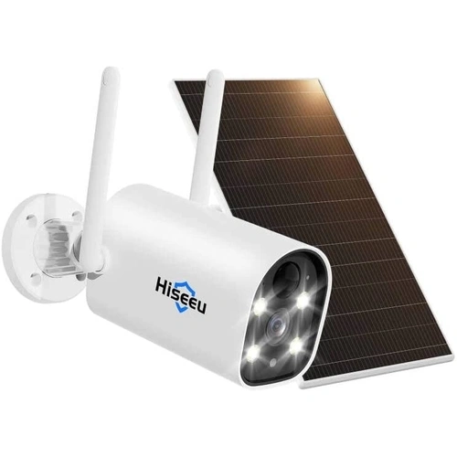 C40 Indoor/Outdoor WiFi Battery Camera With Solar Panel