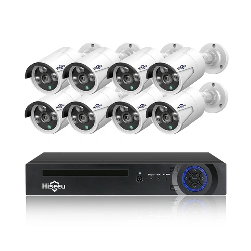 8CH 2MP/1080P PoE CCTV System (2TB HDD)