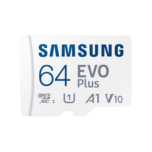 64GB MB-MC64KA EVO Plus microSD Card 130MB/s with Adapter