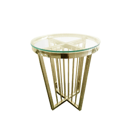 Salina Coffee Table - ClearTop - 45cm Black