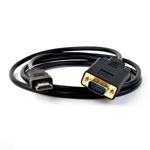 1.8M 6 Feet HDMI Male to VGA Male Cable for Computer, Laptop, PC, Monitor ETC