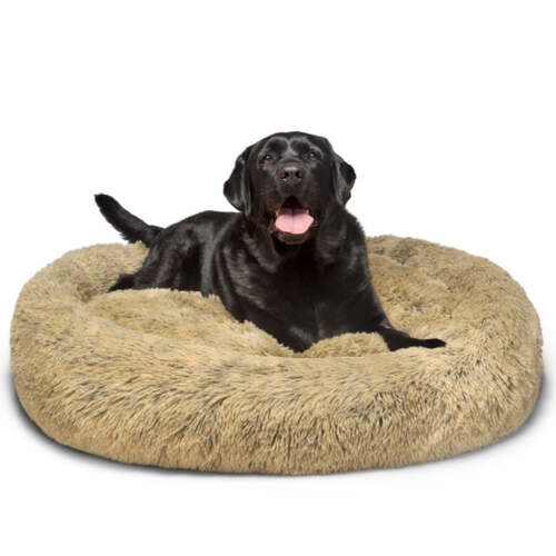 "Aussie" Calming Dog Bed - XL -Brindle - 115 cm