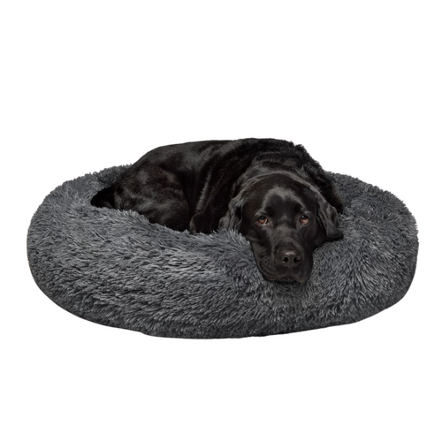 "Aussie" Calming Dog Bed - Large -Grey- 100 cm