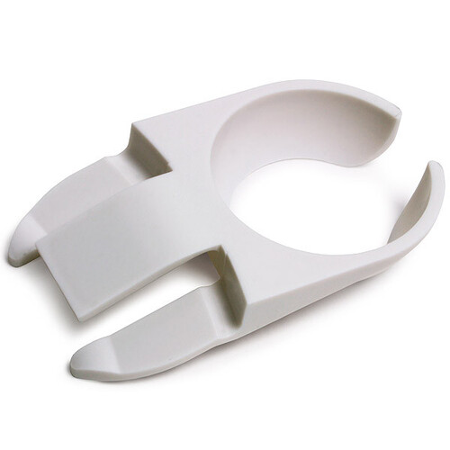 10 Pack Of 75mm White Wine Glass Dinner Lunch Plate Clip Holder - Stand Up Buffet Party - Promotion Merchandise Gift