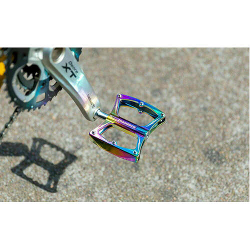 Flat Pedal Butterfly BMX MTB Ultralight 156g Multi Colour Tri Bearing Stud Pin Grips Rockbros