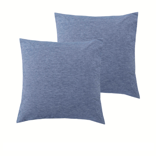 Accessorize Pair of Stonewashed Linen Cotton European Pillowcases