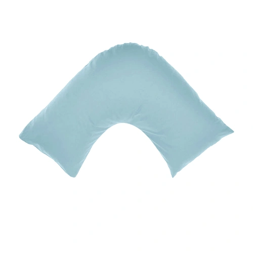300TC Cotton V Shape Pillowcase Denim