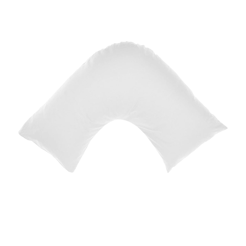 300TC Cotton V Shape Pillowcase White