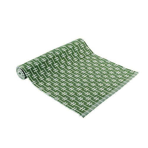 Eden Ribbed Eco Recycled Cotton Table Runner 33 x 150 cm Sage
