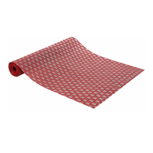 Ladelle Quality Vinyl Kitchen / Dining Table Runner Max Red