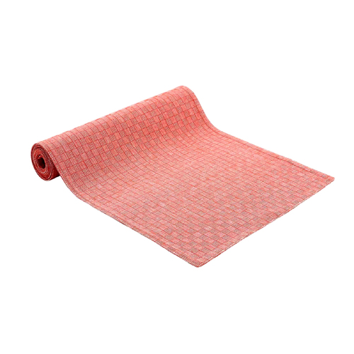 Ladelle Torque Kitchen / Dining Table Runner Red