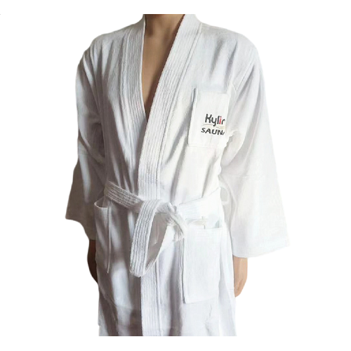 Luxury Cotton Shower Gown Bathrobe
