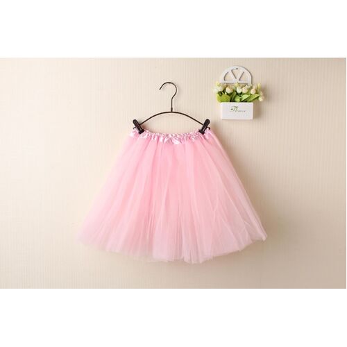 New Kids Tutu Skirt Baby Princess Dressup Party Girls Costume Ballet Dance Wear, Light Pink, Kids