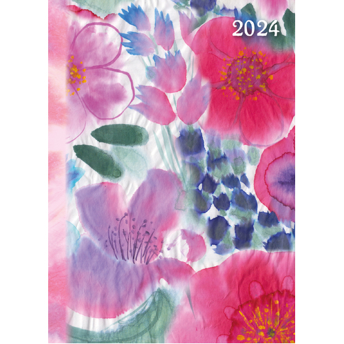 Bliss - 2024 Premium A6 Flexi Pocket Diary Planner Christmas Xmas New Year Gift