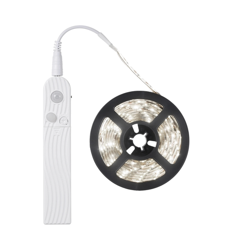 Motion Sensor LED Strip Light 1m warm white