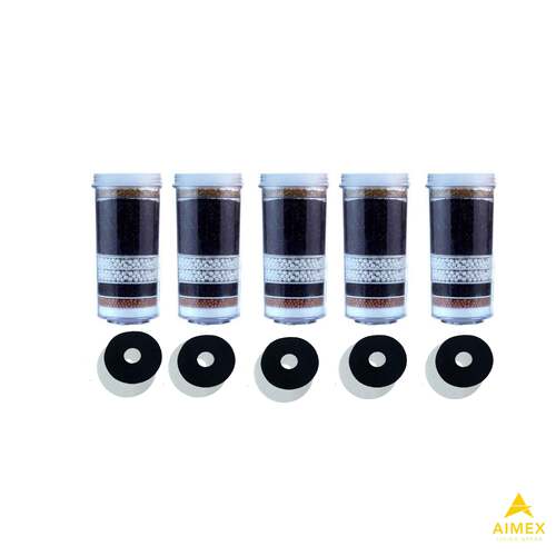 8 Stage Water Fluoride Filter Cartridges x 5