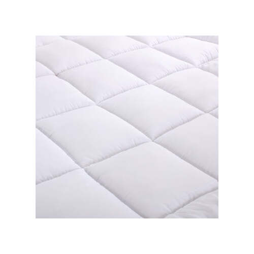 bamboo cotton fitted mattress topper king single