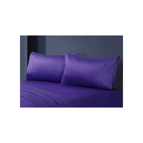 1000tc egyptian cotton pillowcase pair violet
