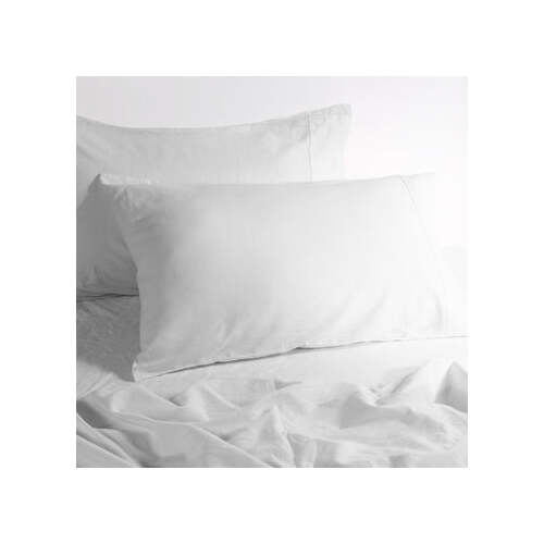 luxurious linen cotton sheet set 1 king single white